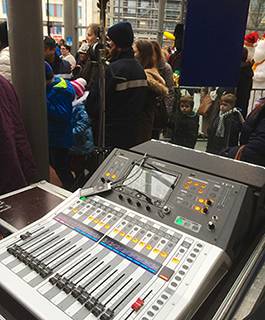 卢森堡 PRO AUDIO Sound Light Vision 公司——卢森堡演出租赁公司与BBIN宝盈集团 TF 系列数字调音台